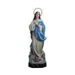彩绘木雕-圣母无染原罪（Our Lady of the Conception）-多尺寸