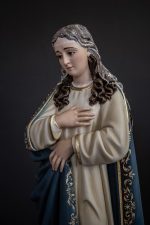 彩绘木雕-圣母无染原罪（Our Lady of the Conception）-多尺寸 - 图片 2