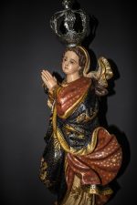 彩绘木雕-圣母无染原罪（Our Lady of the Conception）-多尺寸 - 图片 2