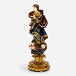 彩绘木雕-圣母无染原罪（Our Lady of the Conception）-多尺寸 - 图片 2