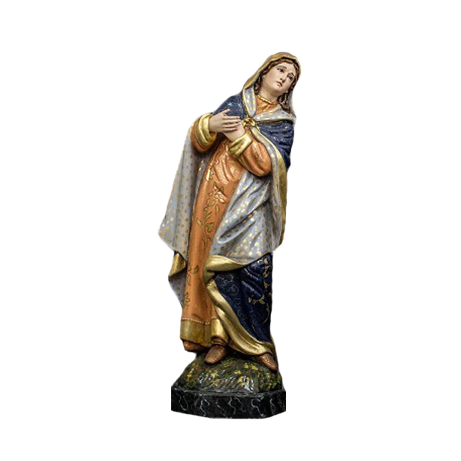 IC02STP124 彩绘木雕-痛苦圣母(Our Lady of Sorrows)-多尺寸 - 图片 1