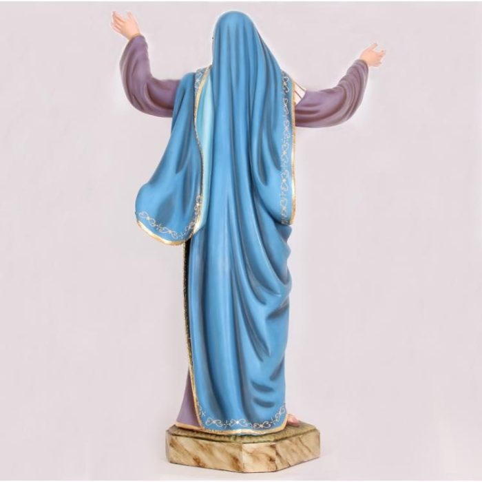 彩绘木雕-加尔瓦略山痛苦圣母（Our Lady of Sorrows “Calvary”）-多尺寸 - 图片 2