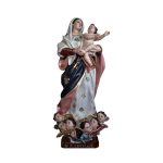 彩绘木雕-希望圣母（Our Lady of Hope）-多尺寸