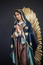 彩绘木雕-瓜达卢佩圣母（Our Lady of Guadalupe）-多尺寸 - 图片 2
