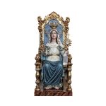 彩绘木雕-恩宠圣母（Our Lady of Graces）-多尺寸