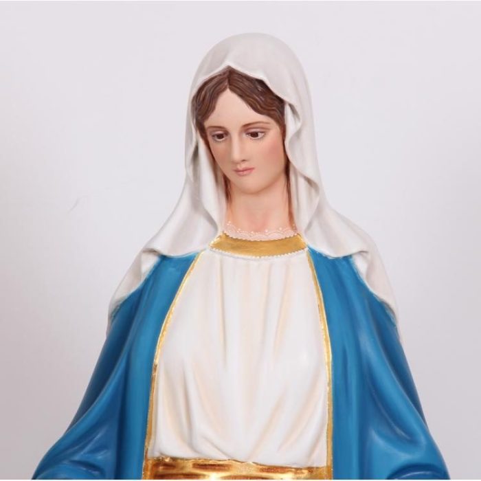 彩绘木雕-恩宠圣母（Our Lady of Graces）-多尺寸 - 图片 3