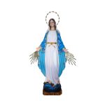 彩绘木雕-恩宠圣母（Our Lady of Graces）-多尺寸