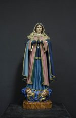 彩绘木雕-拉帕圣母（Our Lady of Lapa）-多尺寸 - 图片 2