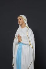 彩绘木雕-露德圣母（Our Lady of Lourdes）-多尺寸 - 图片 2