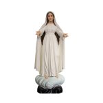 彩绘木雕-中保圣母（Our Lady Mediatrix）-多尺寸