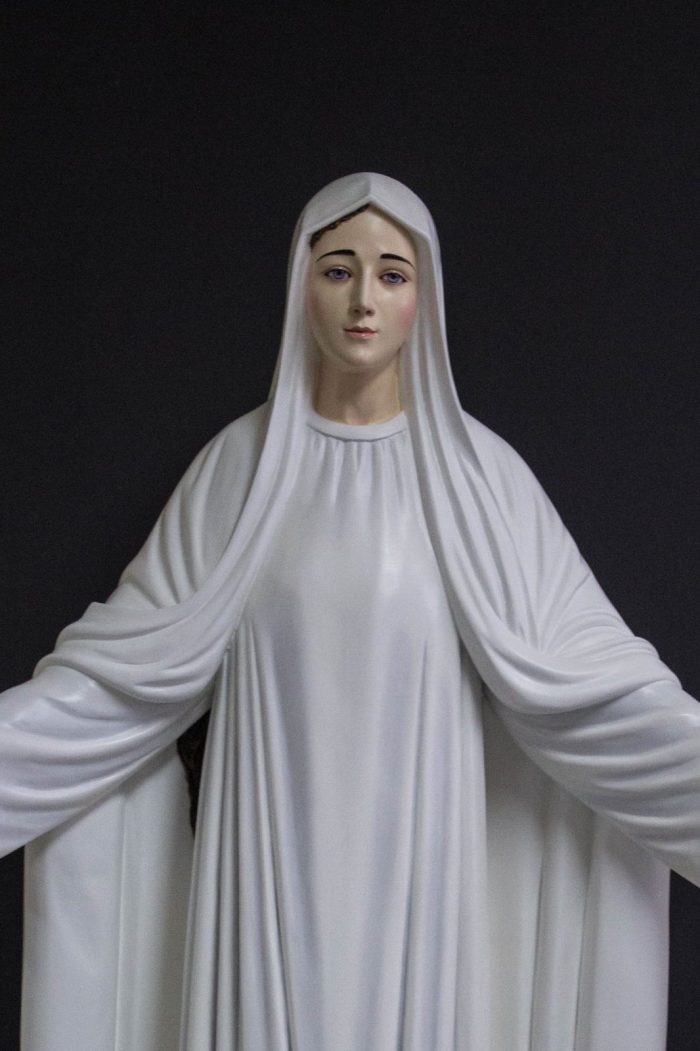 彩绘木雕-圣母·默主哥耶（Our Lady of Medugorje）-多尺寸 - 图片 2