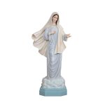 彩绘木雕-圣母·默主哥耶（Our Lady of Medugorje）-多尺寸