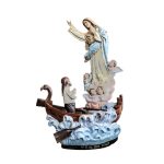 彩绘木雕-航海者圣母（Our Lady of Navigators）-多尺寸