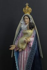 彩绘木雕-新道路圣母（Our Lady of the New Path）-多尺寸 - 图片 2