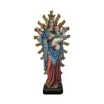 彩绘木雕-永援圣母（Our Lady of Perpetual Help）-多尺寸