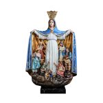 彩绘木雕-圣母·护佑（Our Lady of Protection）-多尺寸