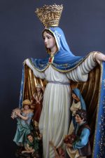 彩绘木雕-圣母·护佑（Our Lady of Protection）-多尺寸 - 图片 2