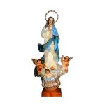 彩绘木雕-圣母·献主节（Our Lady of Purification）-多尺寸