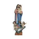 彩绘木雕-圣母·疗愈（Our Lady of Remedies）-多尺寸