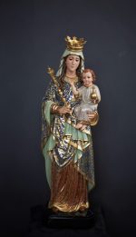 彩绘木雕-圣母·佘山（Our Lady of Sheshan）-多尺寸 - 图片 3