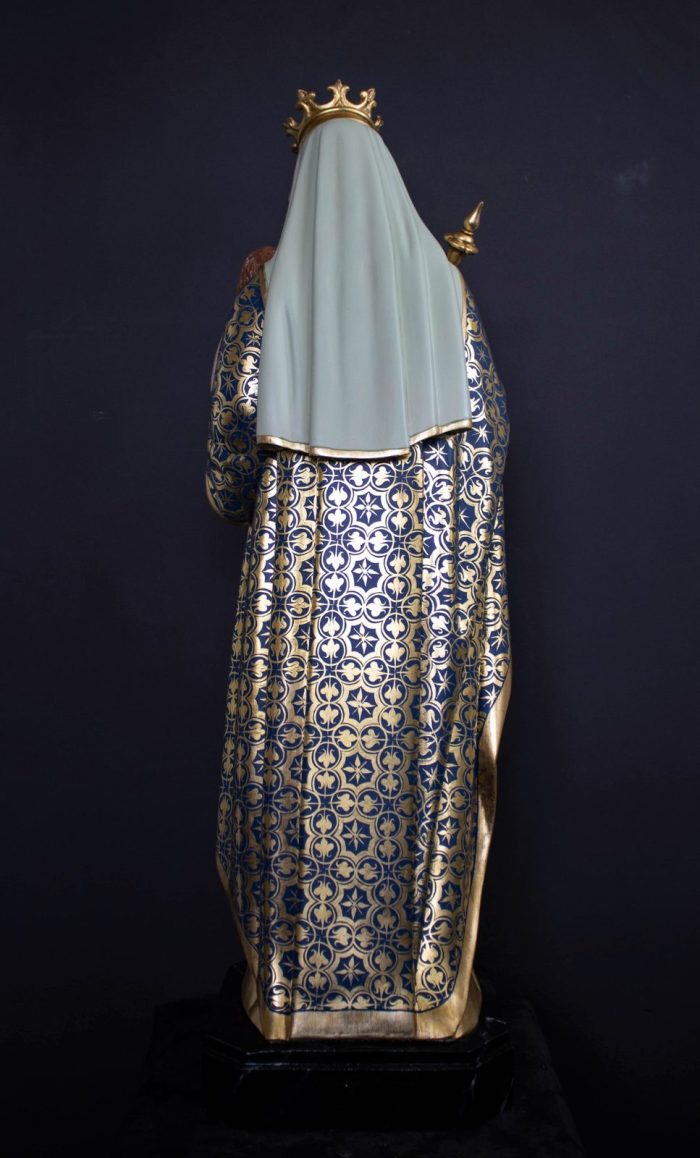 彩绘木雕-圣母·佘山（Our Lady of Sheshan）-多尺寸 - 图片 4