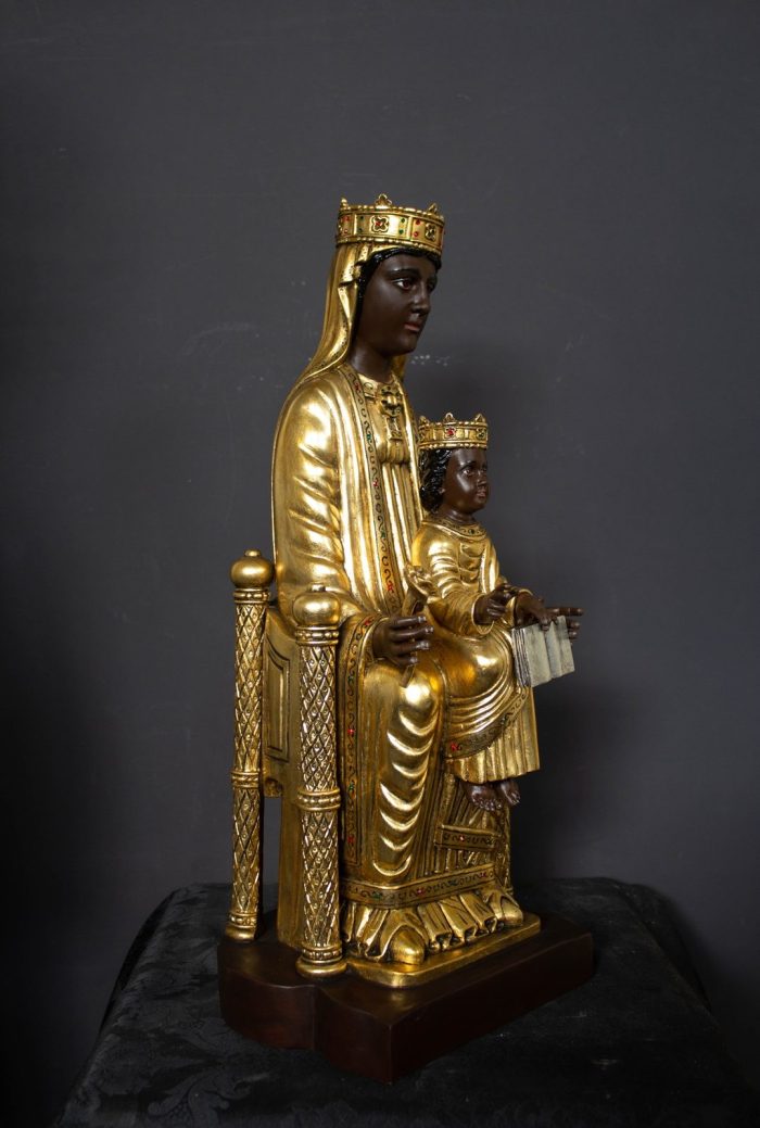 彩绘木雕-圣母·托雷西乌达（Our Lady of Torreciudad）-多尺寸 - 图片 2