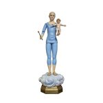 彩绘木雕-罗卡式圣母与圣婴（Roca with Body with Boy）-多尺寸