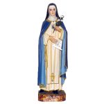彩绘木雕-圣贝娅特丽丝·达·席尔瓦（Saint Beatrice of Silva）-多尺寸