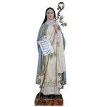 彩绘木雕-圣贝娅特丽丝·达·席尔瓦（Saint Beatrice of Silva）-多尺寸