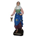 彩绘木雕-圣圣母玛利亚·头戴冠冕（Saint Mary of the
  Head）-多尺寸
