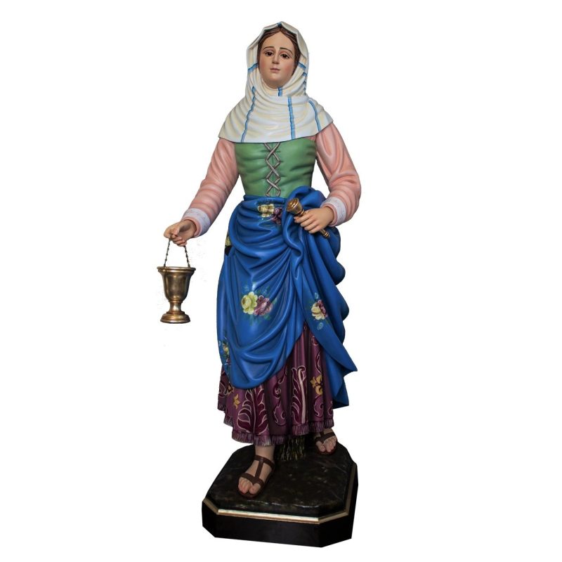 彩绘木雕-圣玛利亚·德·拉·卡贝萨（Saint Maria de la Cabeza）-多尺寸