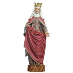 彩绘木雕-圣伊莎贝尔王后（Queen Saint Elizabeth）-多尺寸