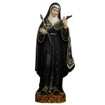 彩绘木雕-圣丽达（Saint Rita）-多尺寸