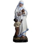 彩绘木雕-加尔各答圣德兰修女（Mother Teresa of Calcutta）-多尺寸