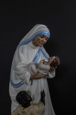 彩绘木雕-加尔各答圣德兰修女（Mother Teresa of Calcutta）-多尺寸 - 图片 3