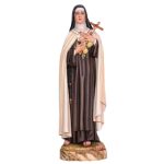 彩绘木雕-圣女小德兰（Saint Therese）-多尺寸