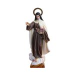 彩绘木雕-圣女小德兰（Saint Therese）-多尺寸