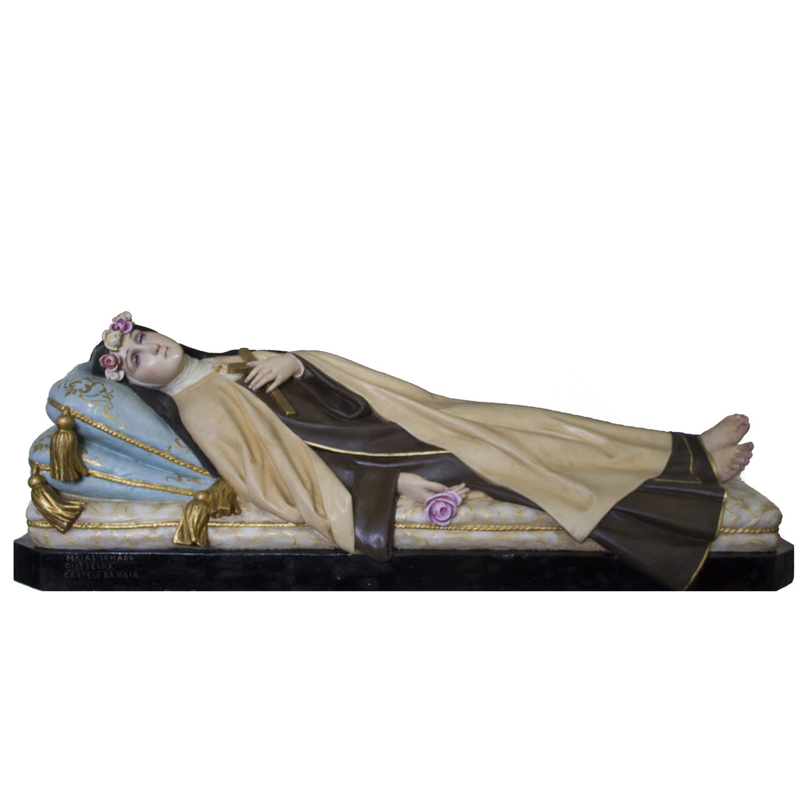 IC02STP306 彩绘木雕-圣女小德兰(Saint Therese)-多尺寸 - 图片 1