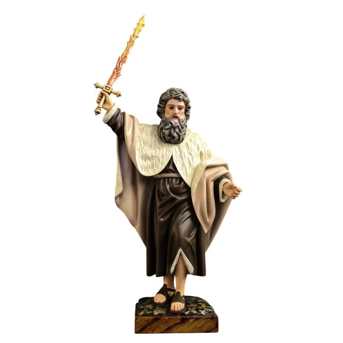 彩绘木雕-圣厄里亚（St. Elias）-多尺寸