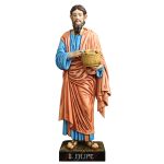 彩绘木雕-圣斐理伯（St. Philip）-多尺寸