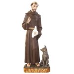 彩绘木雕-亚西西的圣方济各（Saint Francis of Assisi）-多尺寸