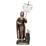 彩绘木雕-圣若翰洗者（St. John the Baptist）-多尺寸
