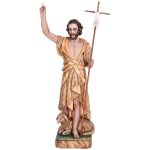 彩绘木雕-圣若翰洗者（St. John the Baptist）-多尺寸