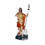 彩绘木雕-圣若翰洗者（St. John the Baptist）-多尺寸