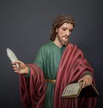 彩绘木雕-圣若望宗徒（St. John the Evangelist）-多尺寸 - 图片 2