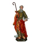 彩绘木雕-圣若亚敬（St. Joachim）-多尺寸