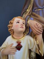 彩绘木雕-圣若瑟（St. Joseph）-多尺寸 - 图片 3