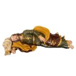 彩绘木雕-安眠的圣若瑟（St. Joseph sleeping）-多尺寸