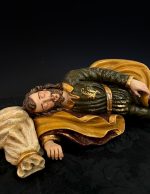彩绘木雕-安眠的圣若瑟（St. Joseph sleeping）-多尺寸 - 图片 2
