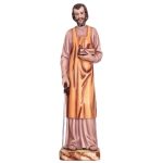 彩绘木雕-木匠圣若瑟（St. Joseph the Carpenter）-多尺寸